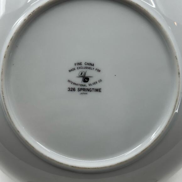 International Silver Co Fine China 2 Pcs Bowls 326 Springtime Japan Serveware - Picture 4 of 7